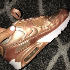 Rose gold Nike Air